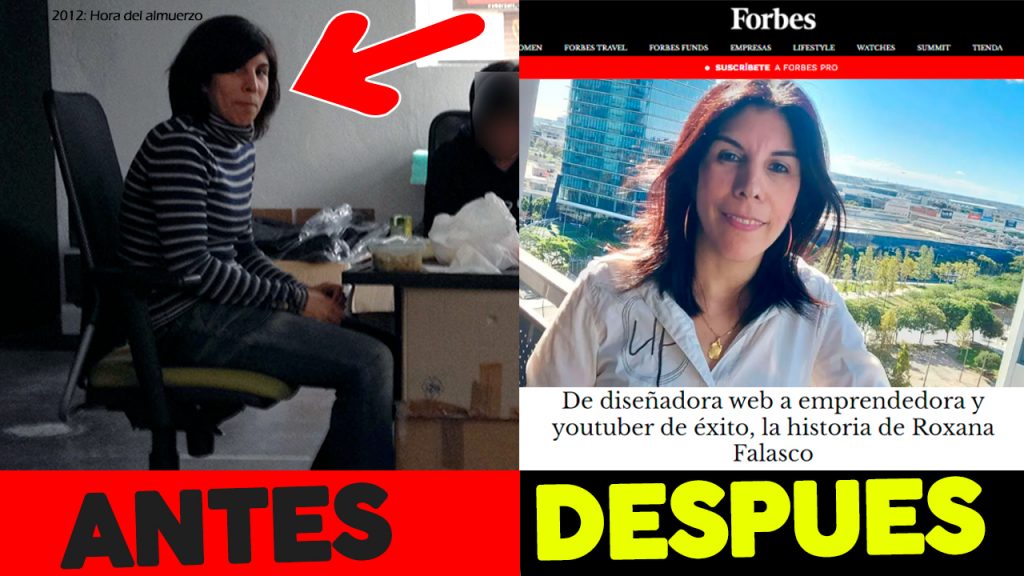 Roxana Falasco, de desarrolladora web a youtuber de éxito