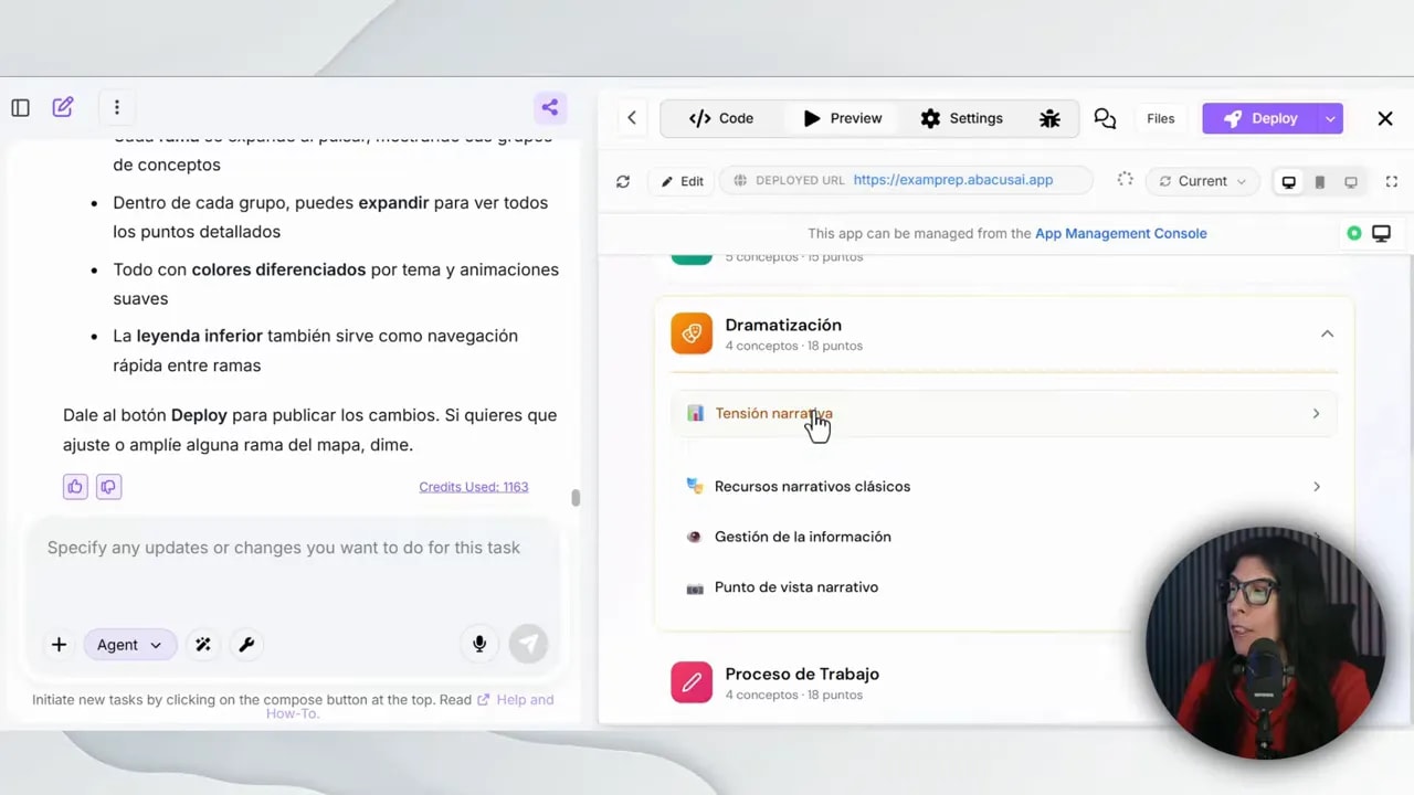 Pantalla principal de ExamPrep con botones de comenzar ronda, ronda difícil, repaso e historial